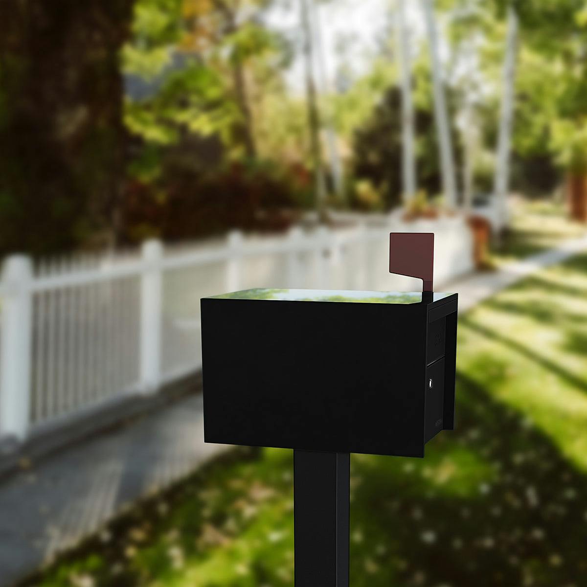 Post Mount Locking Mailbox | Small